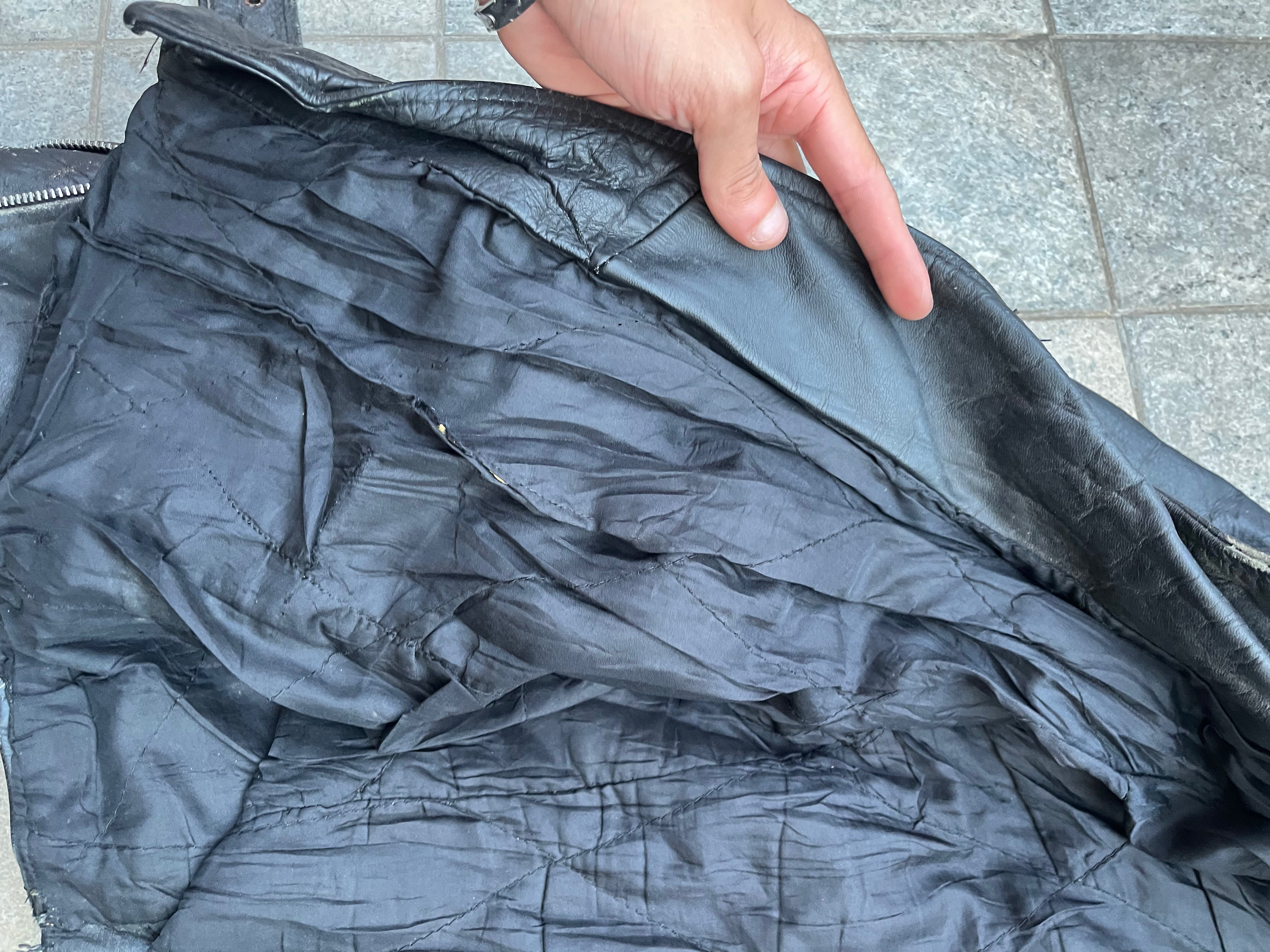 BLL "Ride  to live" Leather Jacket