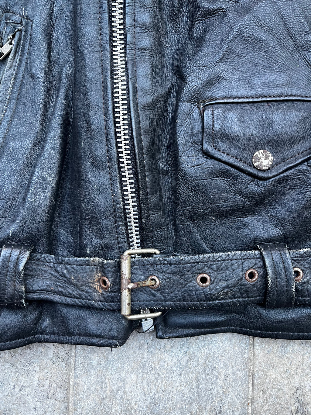 BLL "Ride  to live" Leather Jacket