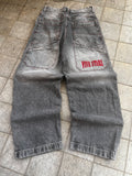 Vintage Y2K Embroidered Baggy Jeans