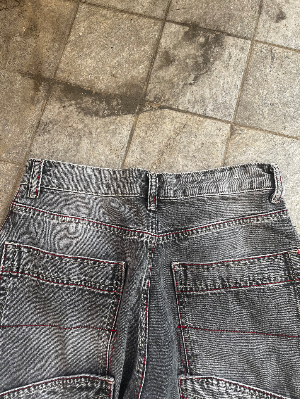 Vintage Y2K Embroidered Baggy Jeans