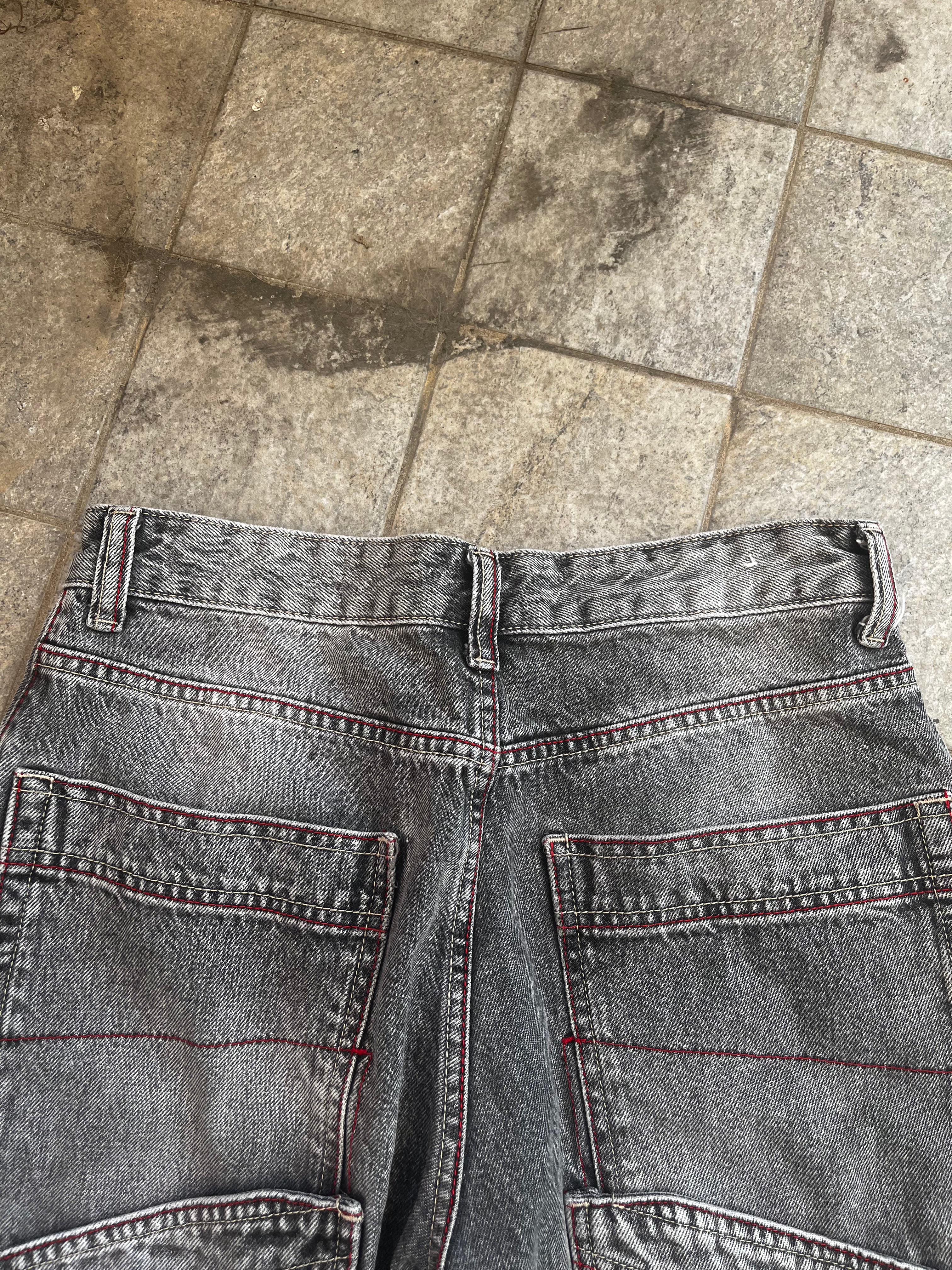 Vintage Y2K Embroidered Baggy Jeans