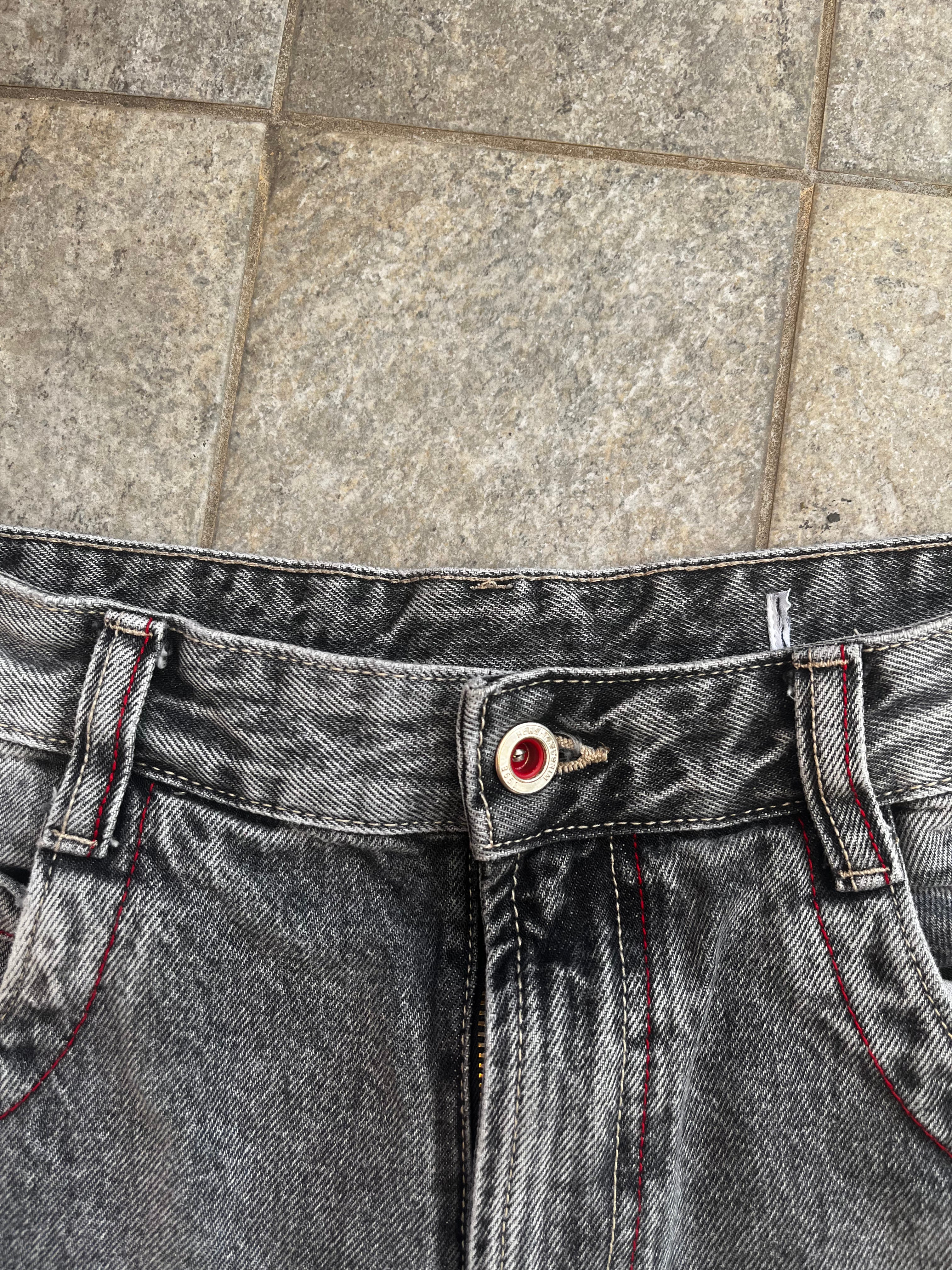 Vintage Y2K Embroidered Baggy Jeans