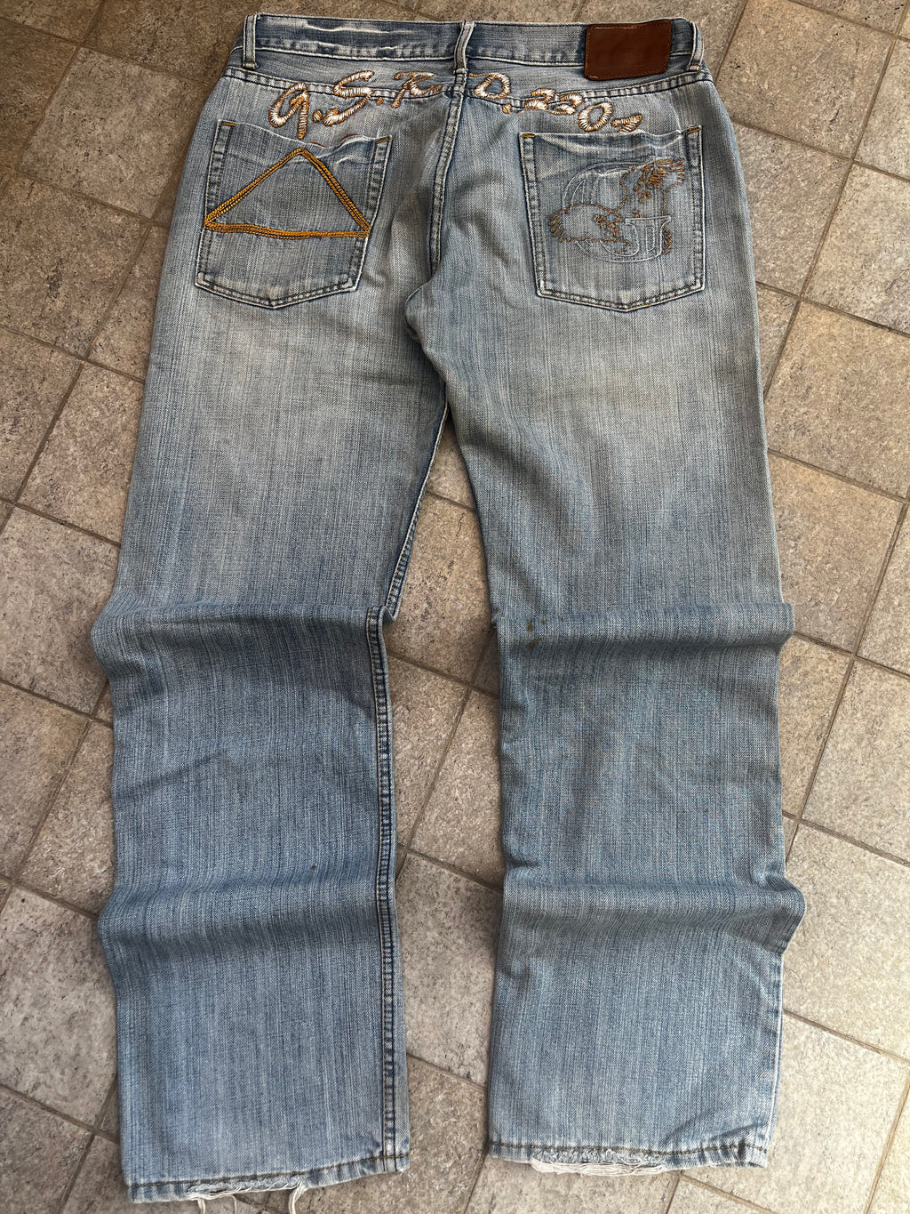 G-Star RAW Embroidered Flared Jeans