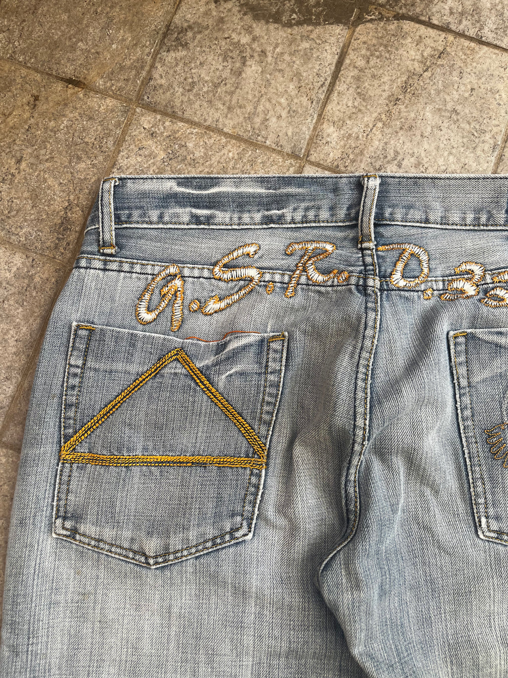 G-Star RAW Embroidered Flared Jeans