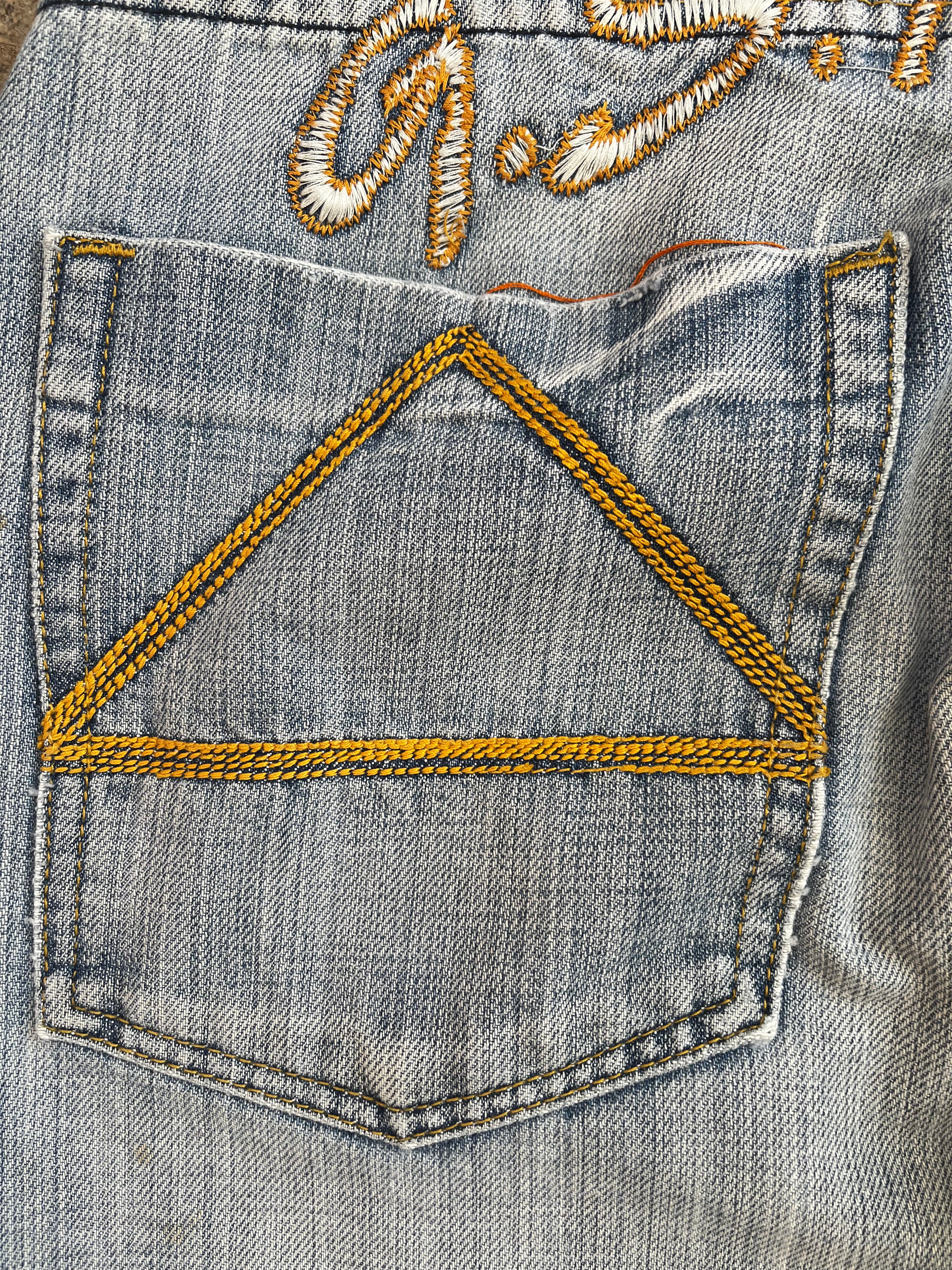 G-Star RAW Embroidered Flared Jeans
