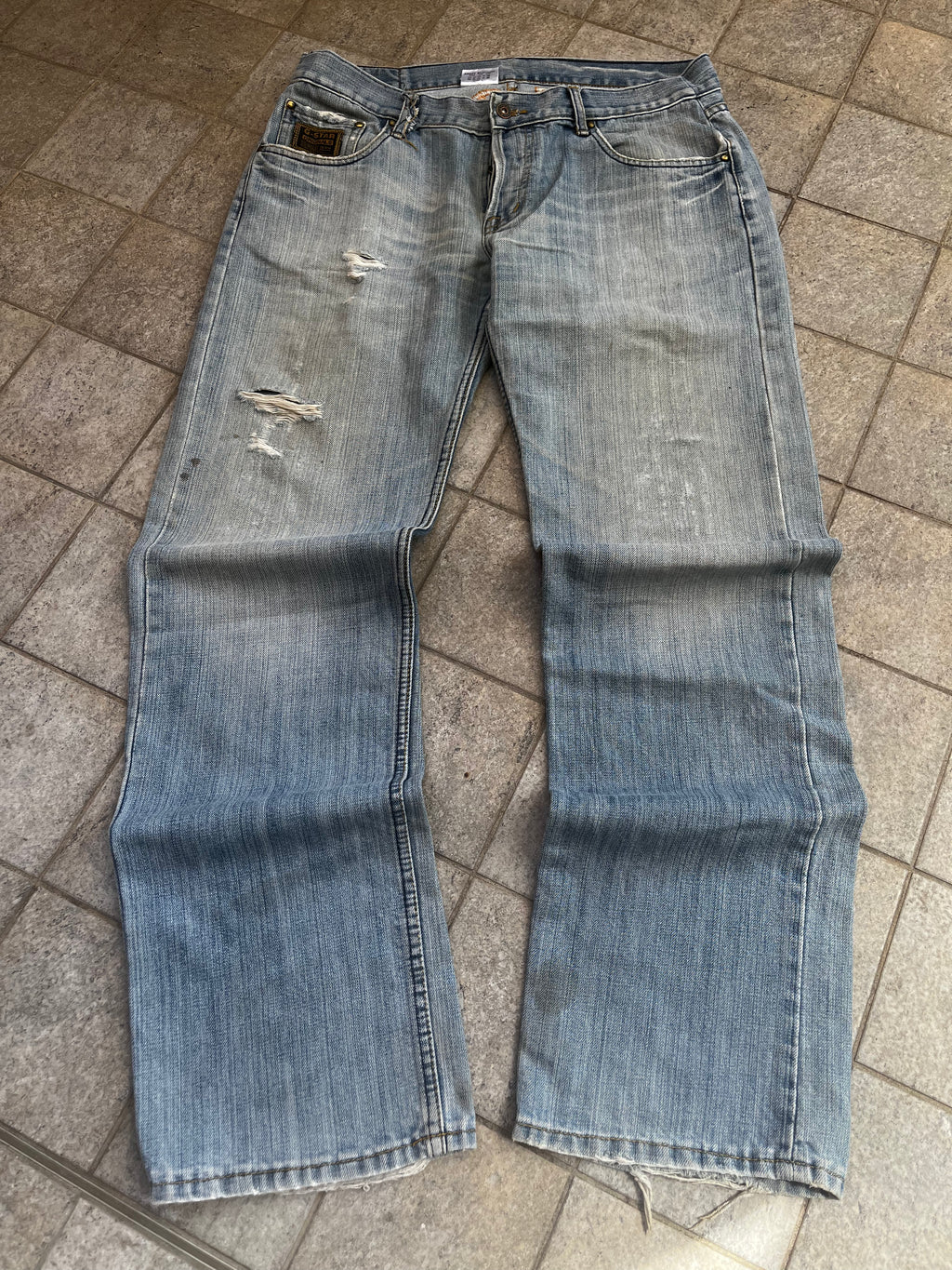 G-Star RAW Embroidered Flared Jeans
