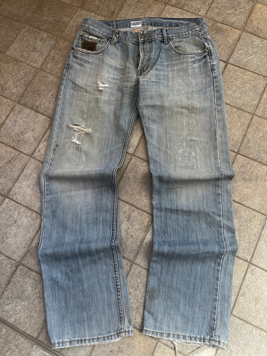 G-Star RAW Embroidered Flared Jeans