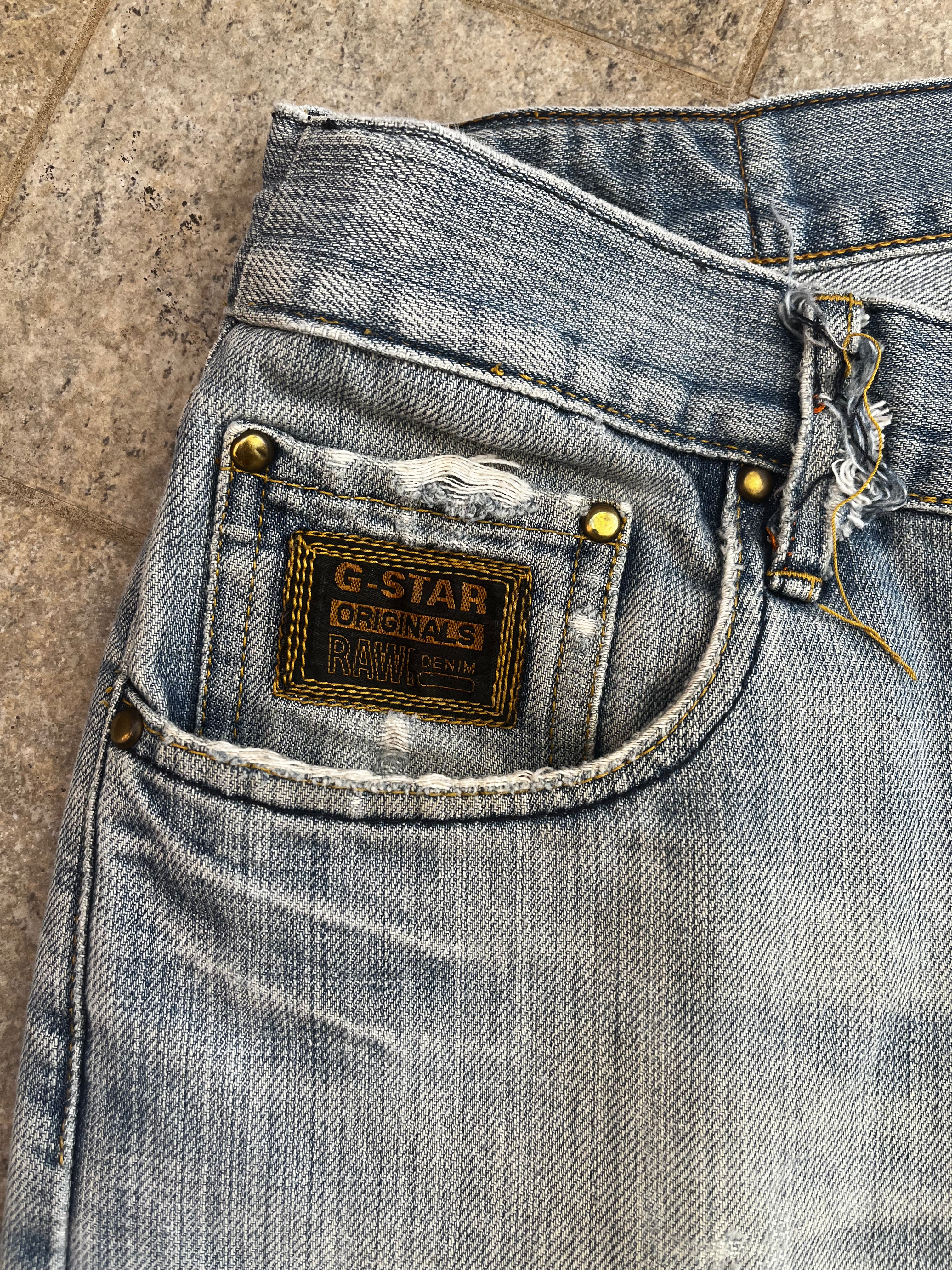 G-Star RAW Embroidered Flared Jeans