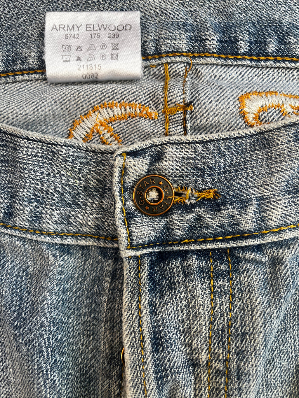G-Star RAW Embroidered Flared Jeans