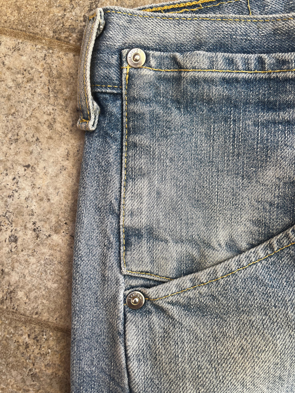 Levi's Engineered buckle back Jorts