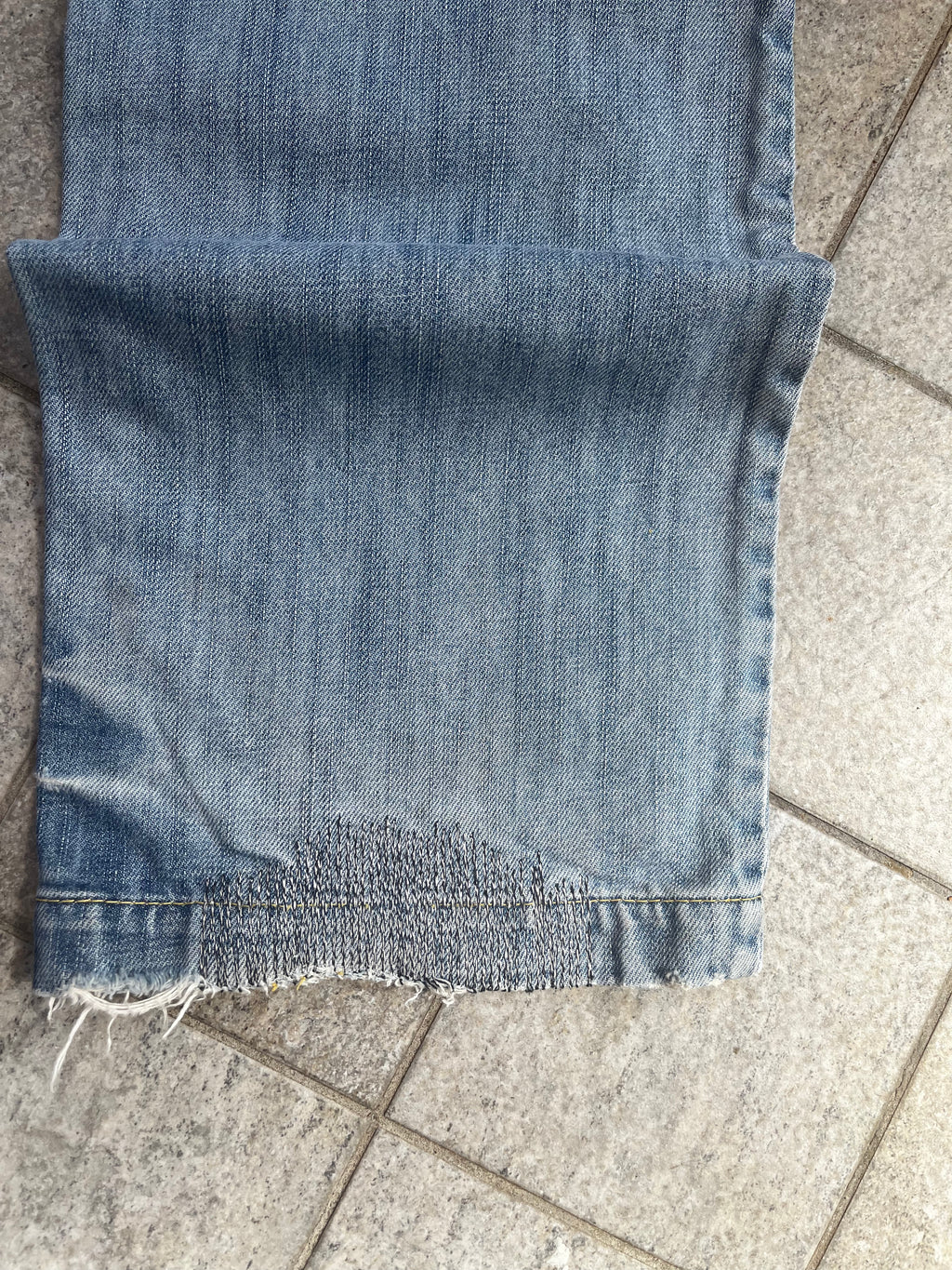 Vintage Baggy embroidered detailed Jeans by JC
