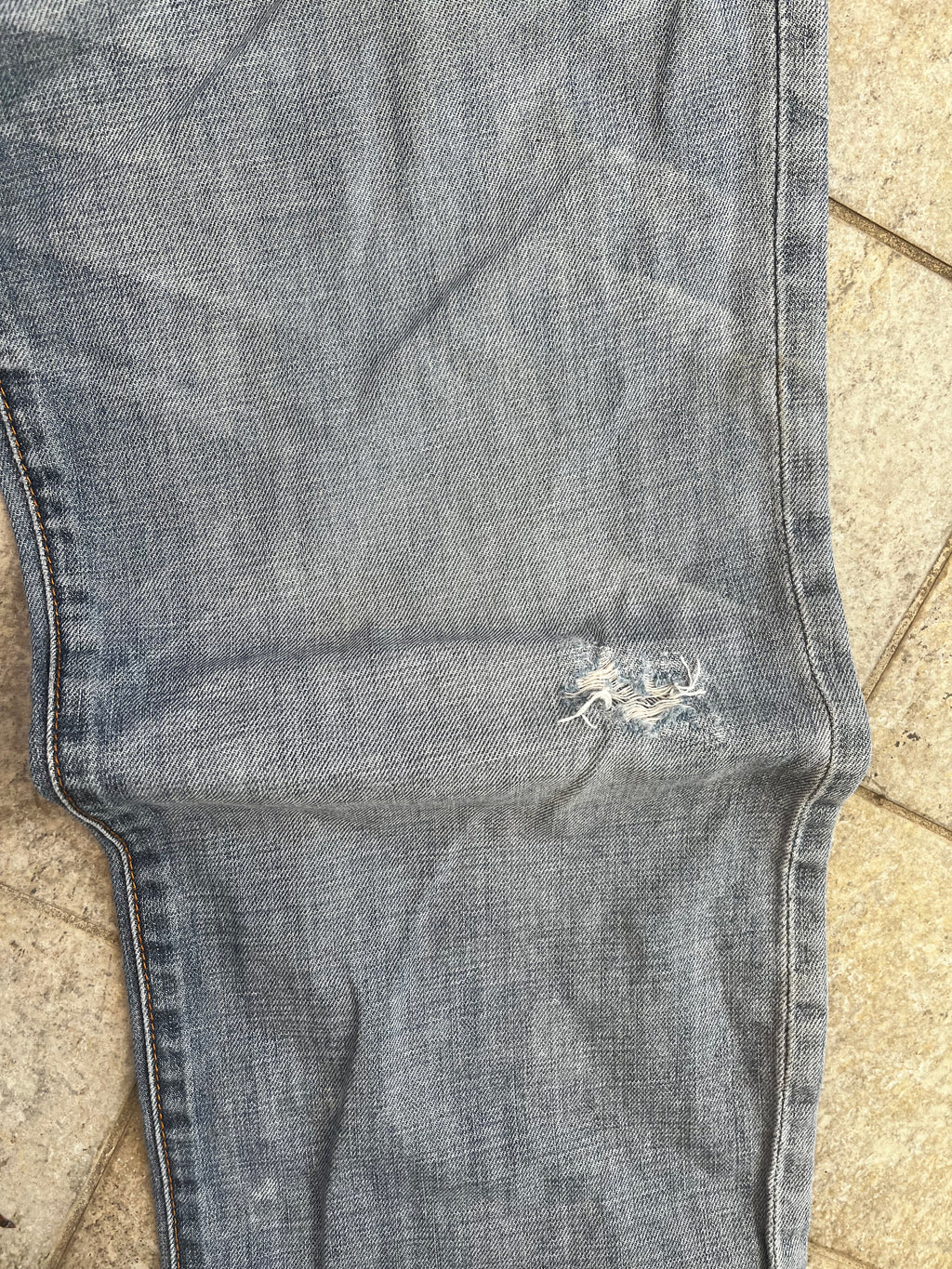 Baggy embroidered Jeans